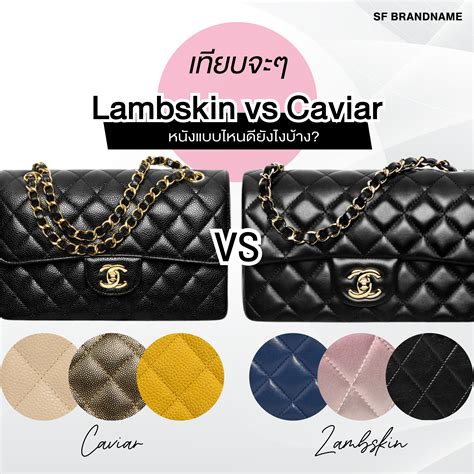 chanel sheepskin vs lambskin|Chanel leather ratings.